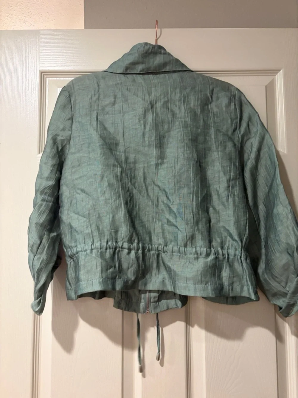 Ruby Rd. Sage Drawstring Utility Jacket - Picture 4 of 4